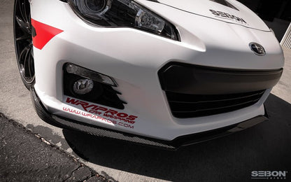 Seibon TA - Style Carbon Fiber Front Lip (BRZ) - Seibon