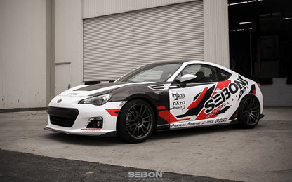 Seibon TA - Style Carbon Fiber Front Lip (BRZ) - Seibon