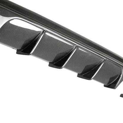 Seibon TB - Style Carbon Fiber Rear Lip (Infiniti Q60) - Seibon