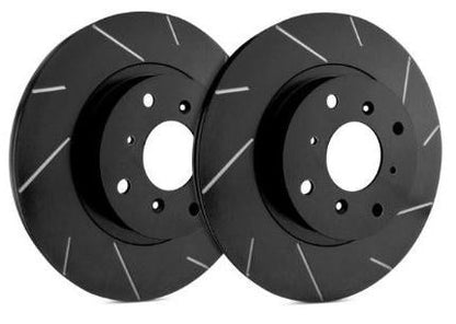 SP Performance Slotted Rotors with ZRC Coating | Front Pair (Evo 8/9) - SP Performance