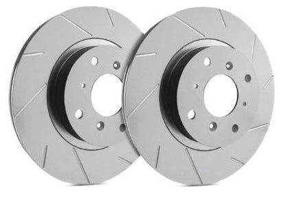 SP Performance Slotted Rotors with ZRC Coating | Rear Pair (Evo 8/9) - SP Performance