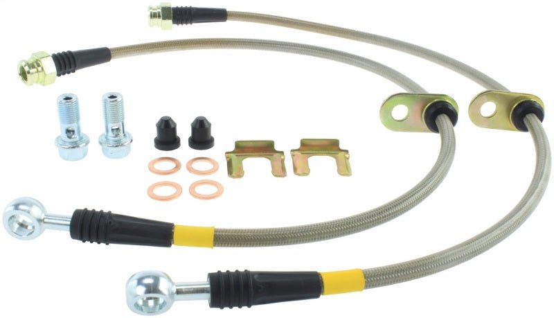 Stainless Steel Front Brake Lines StopTech (17 - 19 Subaru WRX) - Stoptech