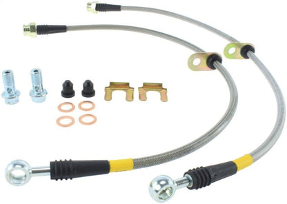 StopTech Front Stainless Steel Brake Lines (FRS/BRZ) - Stoptech