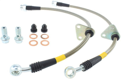 StopTech Rear SS Brake Lines (06 - 09 Honda S2000) - Stoptech