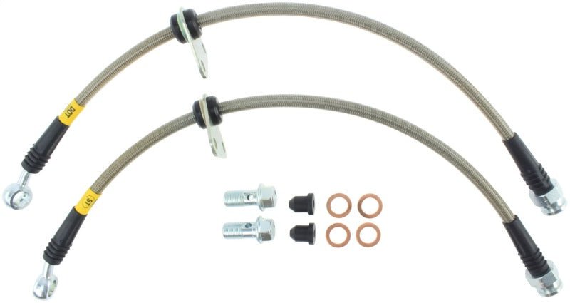 StopTech Rear SS Brake Lines (06 - 09 Honda S2000) - Stoptech