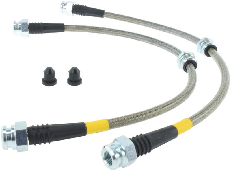 StopTech Stainless Steel Front Brake lines (16 Mazda Miata) - Stoptech