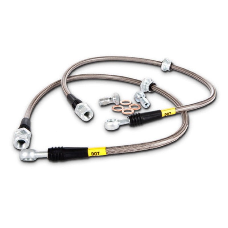 StopTech Stainless Steel Front Brake lines (Evo 8/9) - Stoptech