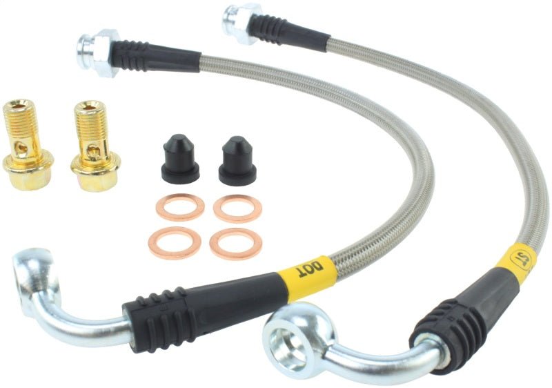 StopTech Stainless Steel Rear BBK Brake Lines (Nissan 350Z/Infiniti G35) - Stoptech