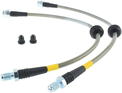 StopTech Stainless Steel Rear Brake Lines (07 - 09 Mazdaspeed3 / 04 - 07 Mazda 3) - Stoptech