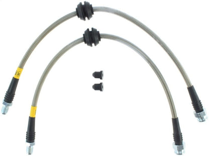 StopTech Stainless Steel Rear Brake Lines (07 - 09 Mazdaspeed3 / 04 - 07 Mazda 3) - Stoptech