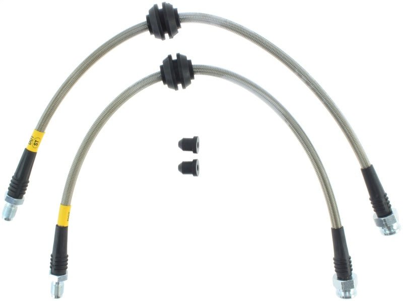 StopTech Stainless Steel Rear Brake Lines (07 - 09 Mazdaspeed3 / 04 - 07 Mazda 3) - Stoptech