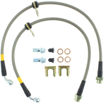 StopTech Stainless Steel Rear Brake Lines (Subaru WRX/STI) - Stoptech