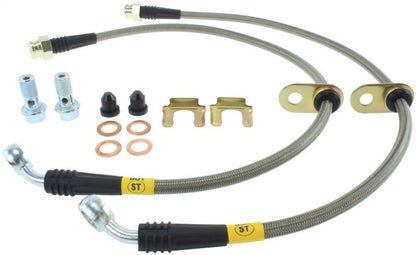 StopTech Stainless Steel Rear Brake Lines (Subaru WRX/STI) - Stoptech