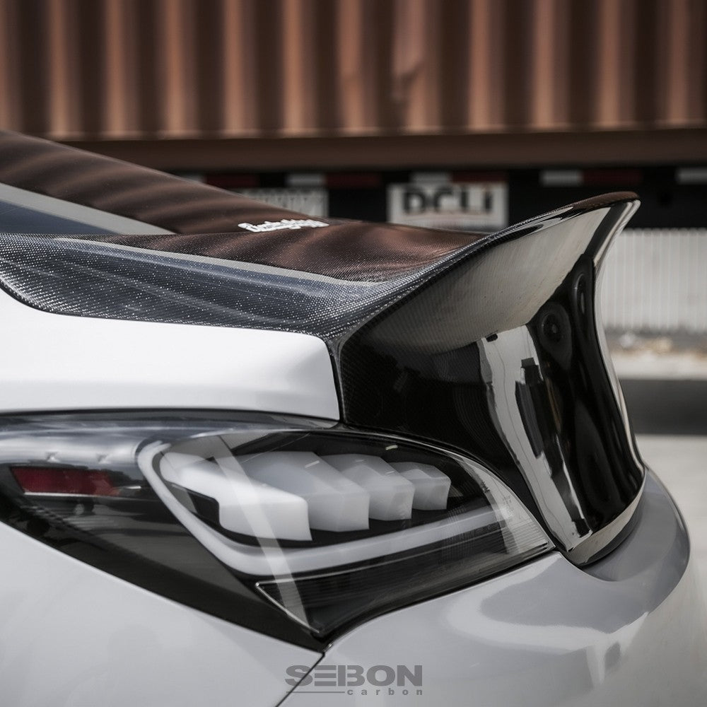 Seibon Carbon Fiber C-Style Trunk (10-16 Genesis Coupe)