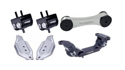 Torque Solution Engine/Trans/Pitch Mount Kit w/ Mount Plates (02 - 14 WRX / 04 - 21 STI) - Torque Solution