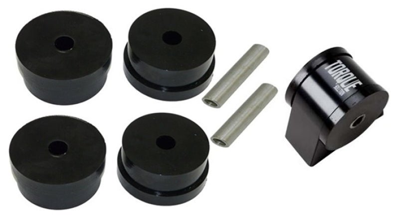 Torque Solution Side Mount Inserts & Billet Front Engine Mount Combo (Evo X) - Torque Solution