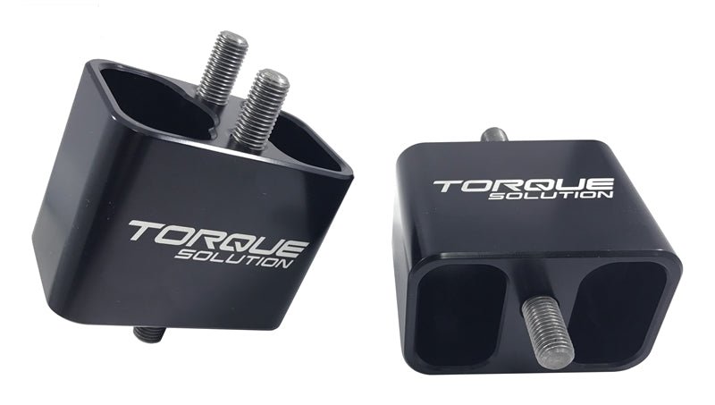 Torque Solution Solid Billet Engine Mounts (02 - 14 Subaru WRX / 04 - 17 STI) - Torque Solution