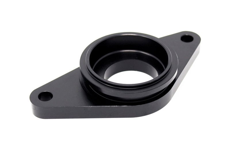 Torque Solution Tial Black Blow Off Valve Adapter (02 - 07 Subaru WRX/04 - 18 STI) - Torque Solution