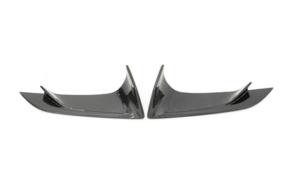 OLM LE Dry Carbon Fiber Lower Front Bumper Covers (MK5 Supra) - OLM