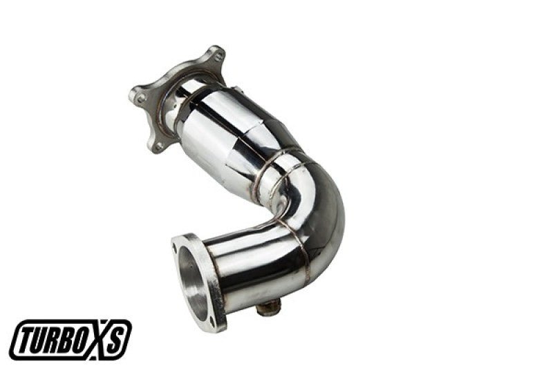 Turbo XS Front Pipe w/ Catalytic Converter (15+ Subaru WRX) - Turbo XS