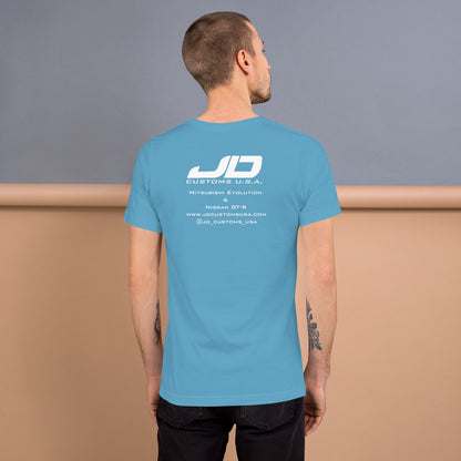 JDC「人生は短すぎて在庫のままでいることはできない」Tシャツ