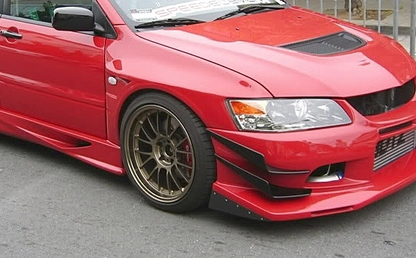 JDC Voltex Style Wide Body Fenders (Evo 7/8/9) - JD Customs U.S.A