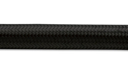 Vibrant - 10 AN Black Nylon Braided Flex Hose (10 foot roll) - Vibrant