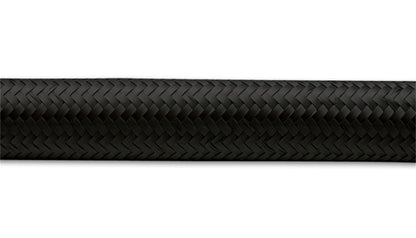 Vibrant - 10 AN Black Nylon Braided Flex Hose (10 foot roll) - Vibrant