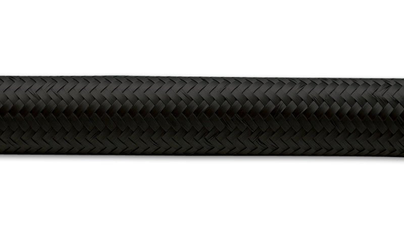 Vibrant - 10 AN Black Nylon Braided Flex Hose (5 foot roll) - Vibrant