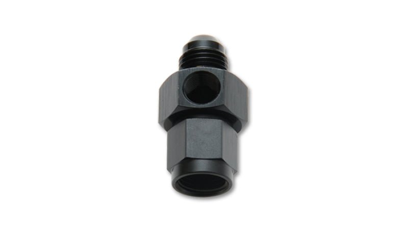 Vibrant - 10AN Male to - 10AN Female Union Adapter Fitting with 1/8in NPT Port - Vibrant