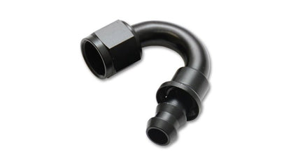 Vibrant - 10AN Push - On 150 Degree Hose End Fitting - Vibrant