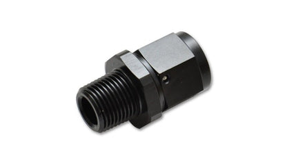 Vibrant - 10AN to 1/2in NPT Female Swivel Straight Adapter Fitting - Vibrant