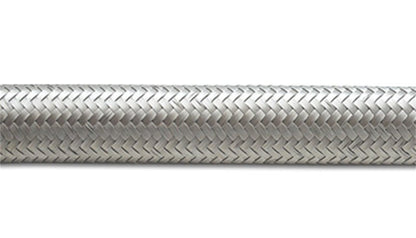 Vibrant - 12 AN SS Braided Flex Hose (2 foot roll) - Vibrant