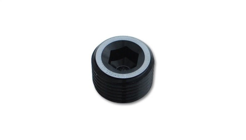 Vibrant 1/2in NPT Socket Pipe Plugs - Aluminum - Vibrant