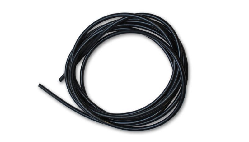 Vibrant 1/4 (6.35mm) I.D. x 25 ft. of Silicon Vacuum Hose - Black - Vibrant