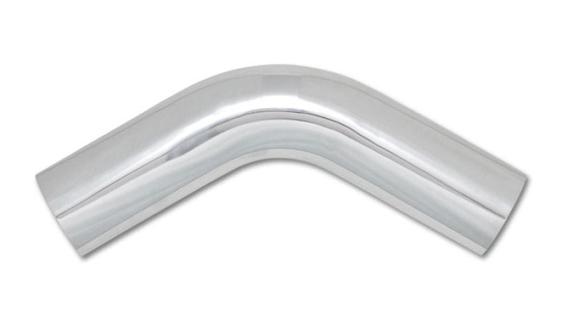 Vibrant 1.5in O.D. Universal Aluminum Tubing (60 degree bend) - Polished - Vibrant