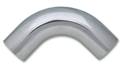 Vibrant 1.5in O.D. Universal Aluminum Tubing (90 degree bend) - Polished - Vibrant