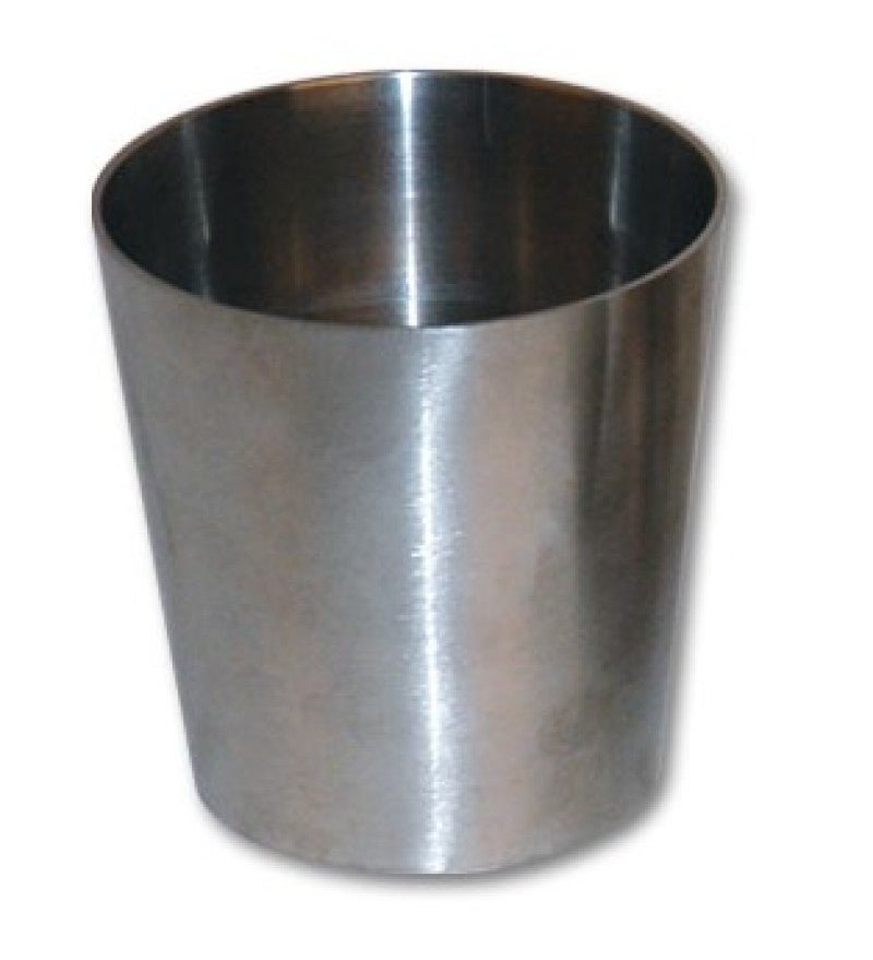 Vibrant 1.5in x 1in 304 Stainless Steel Straight Reducer - Vibrant