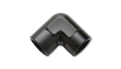 Vibrant 1/8in NPT 90 Degree Female Pipe Coupler Fitting - Vibrant