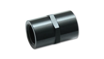 Vibrant 1in NPT Female Pipe Thread Coupler - Aluminum - Vibrant