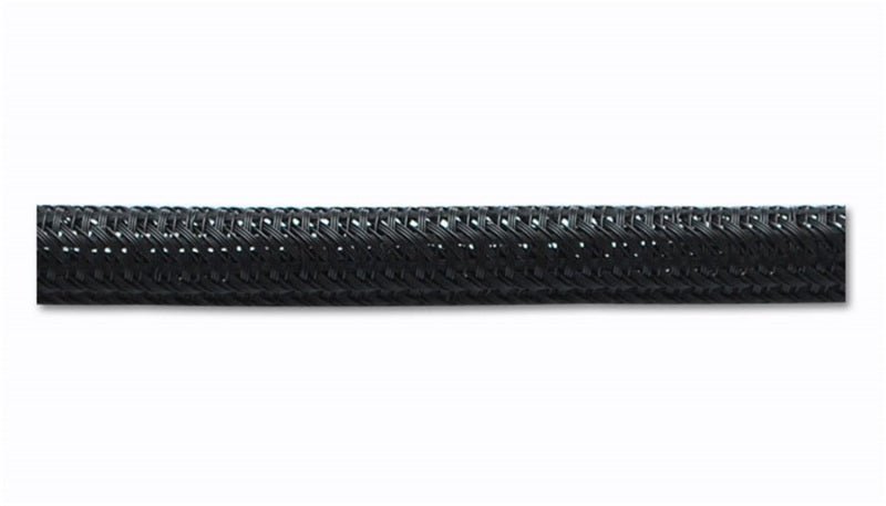 Vibrant 1in O.D. Flexible Split Sleeving (5 foot length) Black - Vibrant