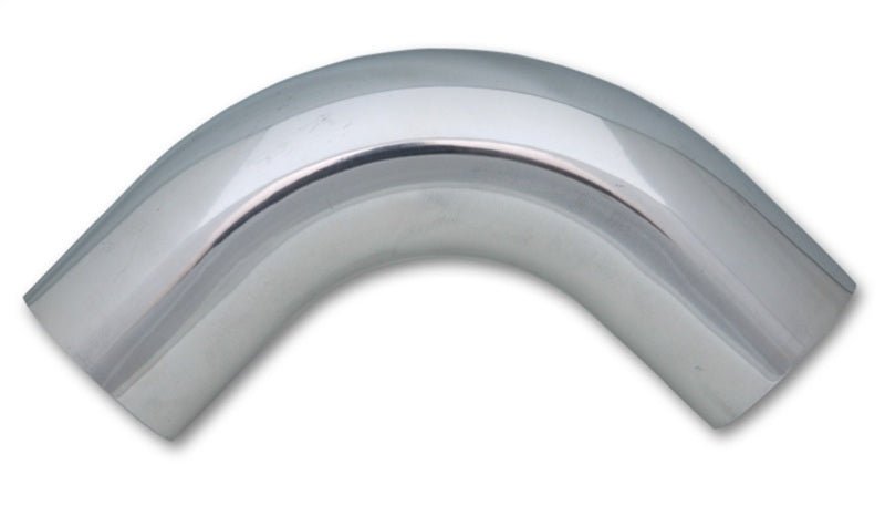 Vibrant 1in O.D. Universal Aluminum Tubing (90 Degree Bend) - Polished - Vibrant