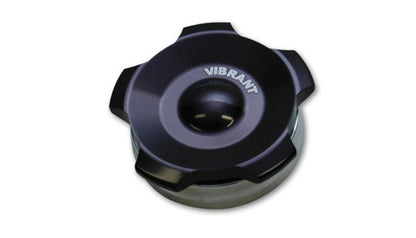 Vibrant 2.75in OD Aluminum Weld Bungs w/ Anodized Black Aluminum Threaded Cap (incl. O - Ring) - Vibrant