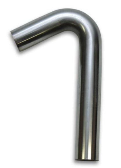 Vibrant 3.5in OD x 3in CLR 304 Stainless Steel Tubing 120 Degree Mandrel Bend - Vibrant