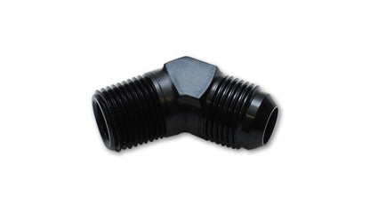 Vibrant - 3AN to 1/8in NPT 45 Degree Elbow Adapter Fitting - Vibrant