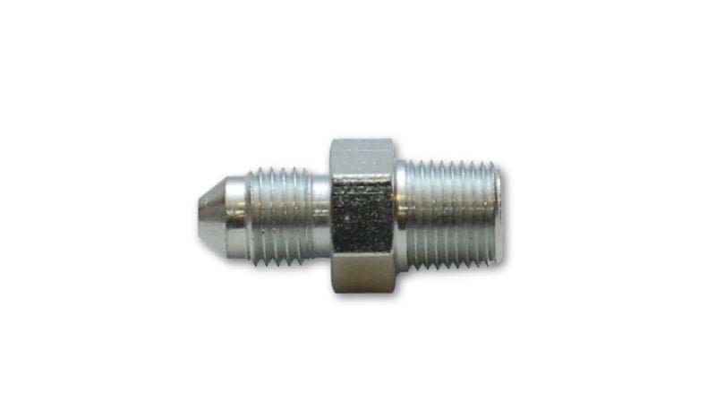 Vibrant - 3AN to 1/8in NPT Straight Adapter Fitting - Steel - Vibrant