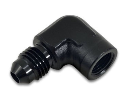 Vibrant - 4AN to 1/8in NPT 90 Degree Adapter Fitting - Vibrant