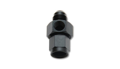 Vibrant - 6AN Male to - 6AN Female Union Adapter Fitting w/ 1/8in NPT Port - Vibrant