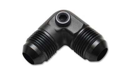 Vibrant - 6AN to - 6AN Male 90 Degree Union Adapter Fitting with 1/8in NPT Port - Vibrant