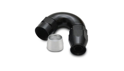 Vibrant - 8AN 150 Degree Hose End Fitting for PTFE Lined Hose - Vibrant